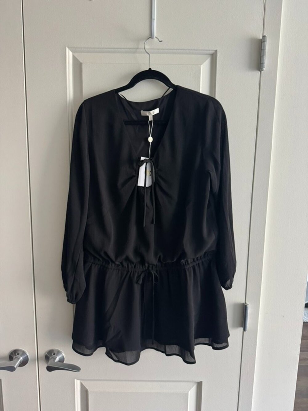 NWT WAYF Nila Long Sleeve Minidress